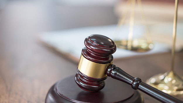 gavel in courtroom for news story