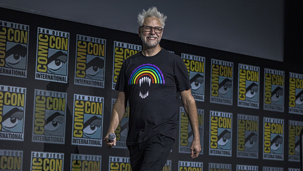 James Gunn attends ComicCon