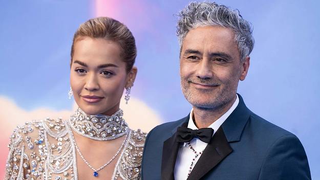 Rita Ora and Taika Waititi attend the UK Gala screening of "Thor: Love and Thunder"