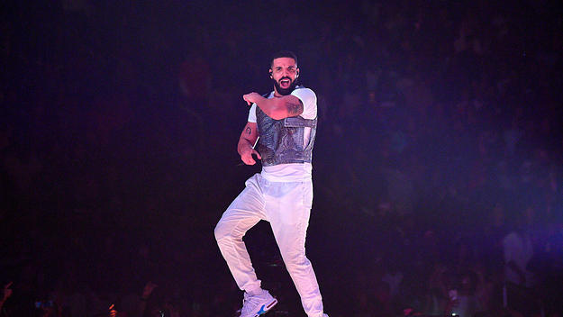 Drake performs onstage during the Final Stop of 'Aubrey & The three Amigos Tour' at State Farm Arena