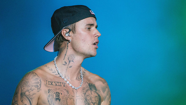 Justin Bieber performs in Budapest on August 12, 2022