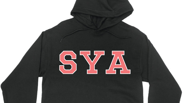 A hoodie is pictured from a new Stacey Abrams collectin