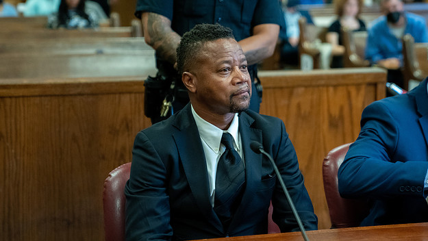Cuba Gooding Jr. Arrives at NYS Supreme Court for sentencing on October 13, 2022