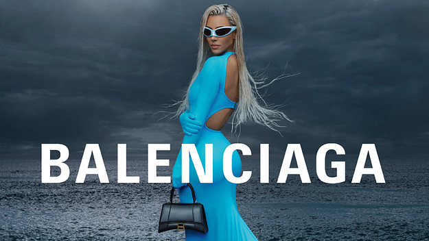 Kim Kardashian is seen in a new Balenciaga campaign