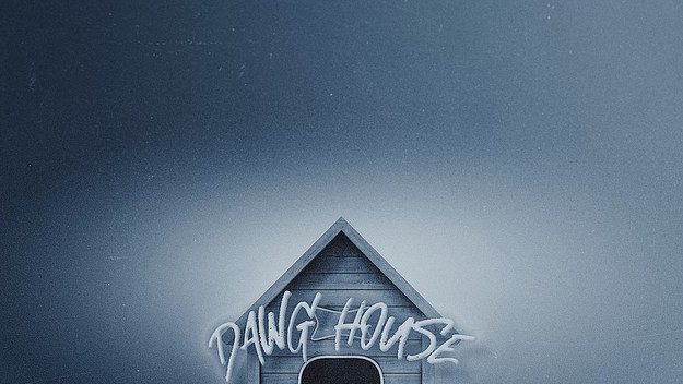 The cover art for Ray Vaughn and Isaiah Rashad's new song "Dawg House"