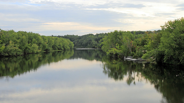 Merrimack River in Newburyport, Massachusetts