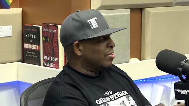 Screenshot from DJ Premier's appearance on 'The Breakfast Club.'