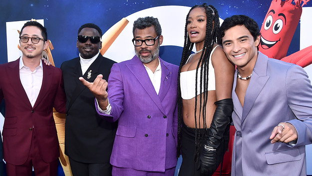 Nope cast gathered at premiere for Peele's latest