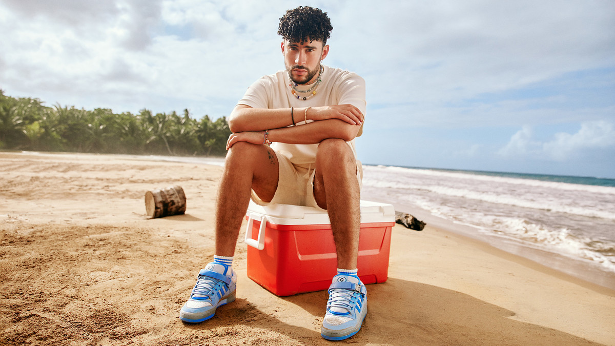 Bad Bunny x Adidas Forum Buckle Low 'Blue' GY9693