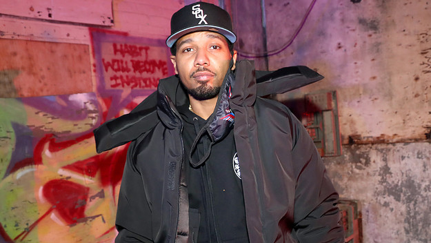 Juelz Santana attends listening party in 2022