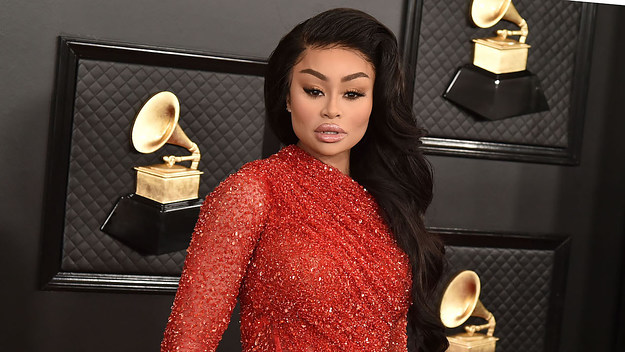 Blac Chyna attends 2021 Grammy Awards