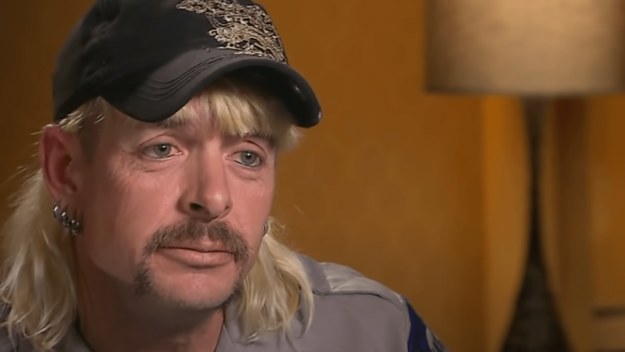 Joe Exotic on Inside Edition during interview
