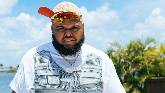 Druski is seen wearing new collab pieces