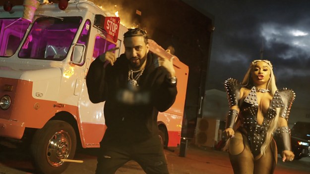 DreamDoll and French Montana in "Ice Cream Dream"