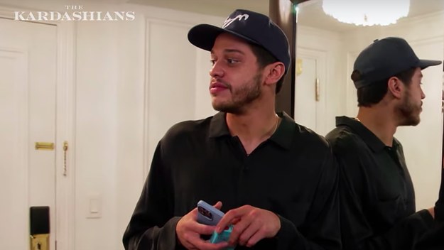 Pete Davidson is pictured in a new teaser video