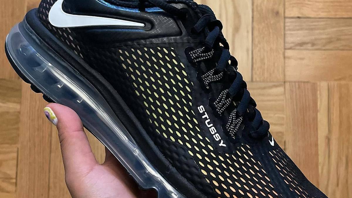 Stussy x Nike Air Max 2015 'Black' Lateral
