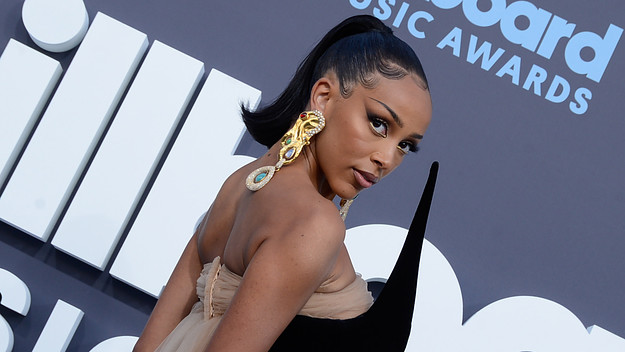 Doja Cat attends the 2022 Billboard Music Awards at MGM Grand Garden Arena