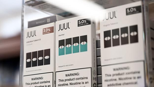 Virginia tobacco and menthol flavored vaping e-cigarette products