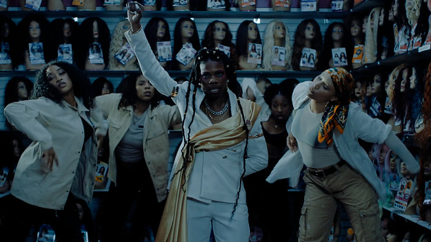 Still from Haviah Mighty's "Protest" music video