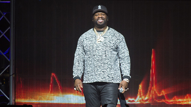 50 Cent performs on June 17, 2022