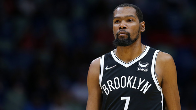 Kevin Durant at a Brooklyn Nets Game