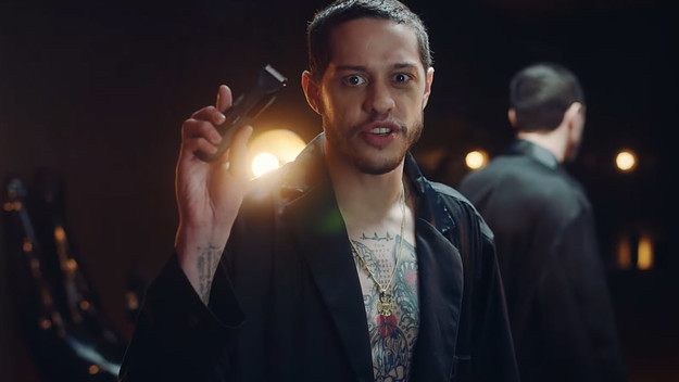 Pete Davidson in a Manscaped commercial