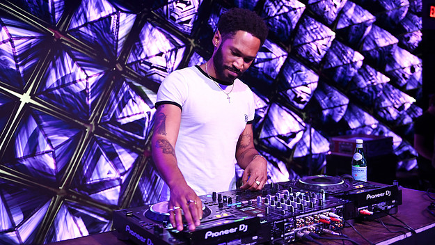 Kaytranada performs at the Samsung 2022 Galaxy Creators Lounge Event