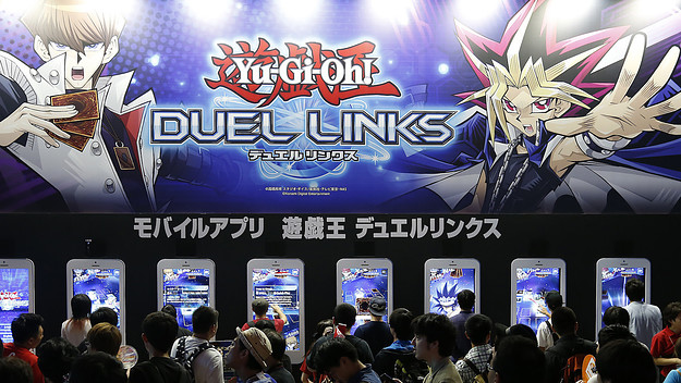 'Yu-Gi-Oh!' booth at Tokyo Game Show 2016