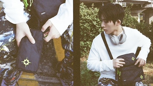 ojeito bag collabaration with the south korean artist b.i