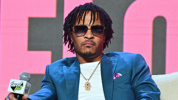 T.I. onstage during 2022 InvestFest at Georgia World Congress Center