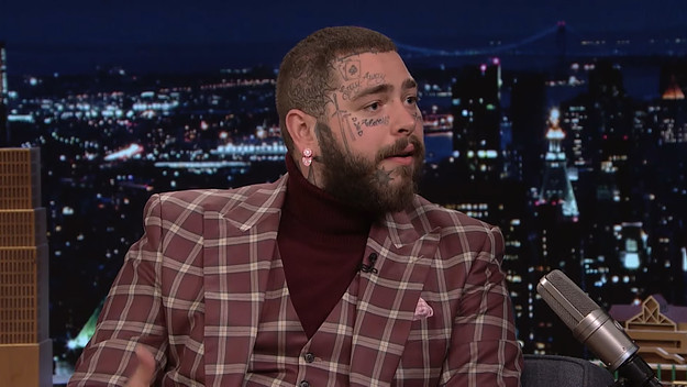 Post Malone on 'The Tonight Show Starring Jimmy Fallon'