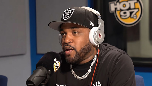 Lloyd Banks in a Hot 97 freestyle with Funkmaster Flex