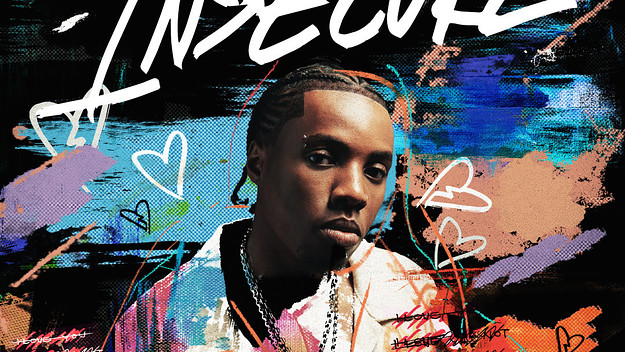 The artwork for Roy Woods' single, "Insecure"