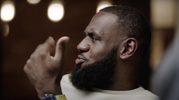 lebron james on new episode of 'the shop.'