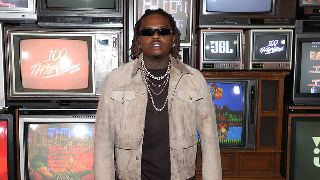 Gunna attends the JBL x 100 Thieves launch event for the brands’ gaming headset