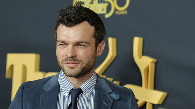 Alden Ehrenreich attends 'The Godfather 50'
