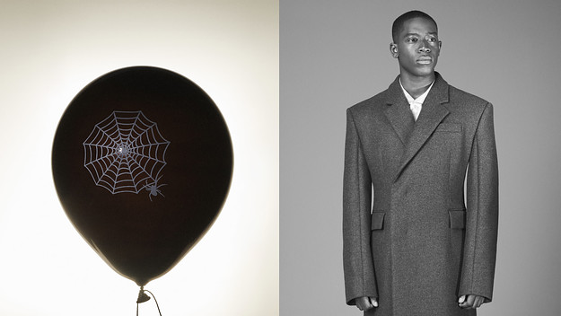 An image from a 2022 Prada campaign is shown