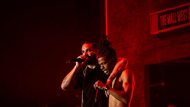Drake and Lil Baby appear together at Montreal's Metro Metro festival