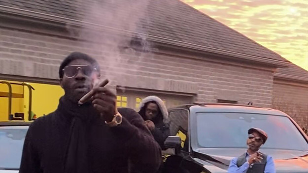 Toronto rapper Jelleestone in "Stay Cold" music video