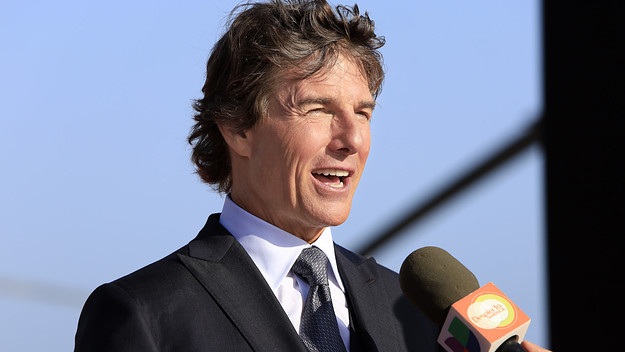 Tom Cruise attends premiere of 'Top Gun: Maverick'