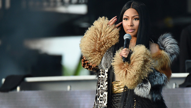 Nicki Minaj live onstage for news