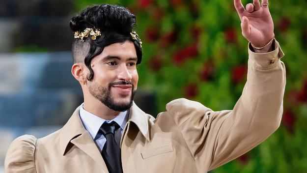Bad Bunny at the 2022 Met Gala