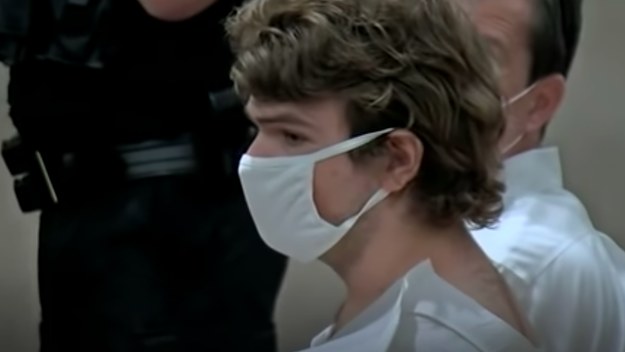 The suspected shooter behind the Buffalo terrorist attack is shown