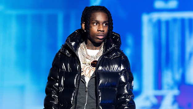 Polo G performs at 2021 Rolling Loud