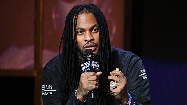 Rapper Waka Flocka Flame speaks onstage at the 2021 REVOLT Summit at 787 Windsor