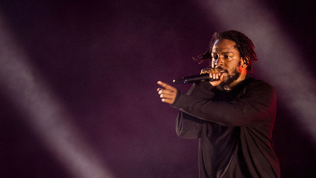 Kendrick Lamar performs at Lollapalooza Buenos Aires