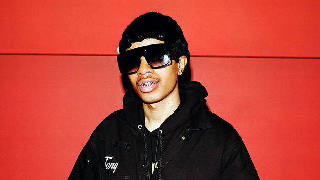 Teezo Touchdown poses for his Complex interview