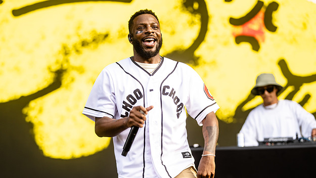 Isaiah Rashad performs at the Bonnaroo Music & Arts Festival