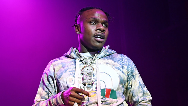 DaBaby performs onstage during Rolling Loud