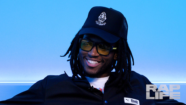 Saba pictured in an interview in 2022